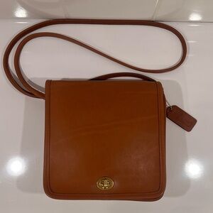 COACH Compact Pouch 9620 (British Tan) *VINTAGE*